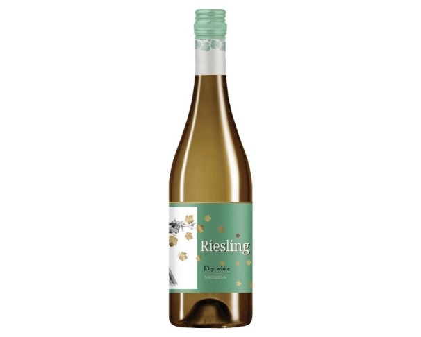 Вино МЕДЖИДА Рислинг белое сухое 12% 750мл / интернет-магазин напитков Лоза в Улан-Удэ