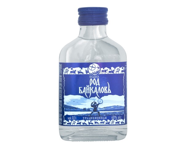 Водка РОД БАЙКАЛОВЪ Традиционная 40% 100мл фляжка / интернет-магазин напитков Лоза в Улан-Удэ