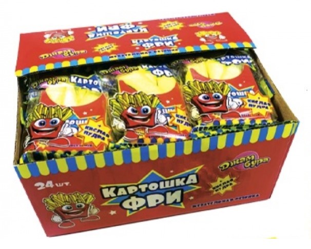 Жеват мармелад ЛОЛИЛО Картошка Фри 15г / интернет-магазин напитков Лоза в Улан-Удэ