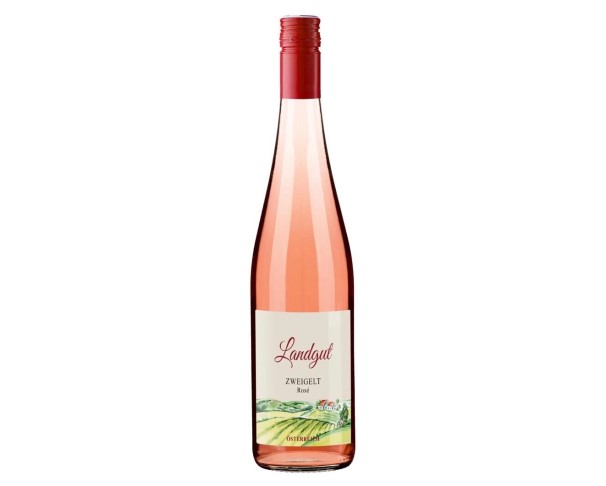 Вино ЛАНДГУТ Цвайгельт розовое сухое 750мл / интернет-магазин напитков Лоза в Улан-Удэ