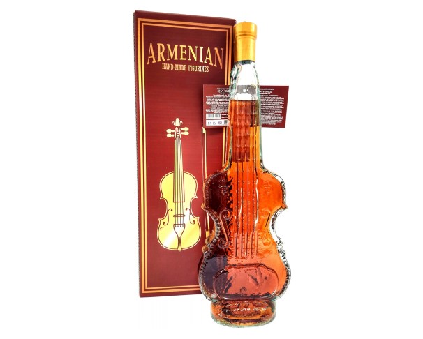 Коньяк ПЯТЬ ЗВЕЗД 5 лет Скрипка 40% 500мл п/у / интернет-магазин напитков Лоза в Улан-Удэ