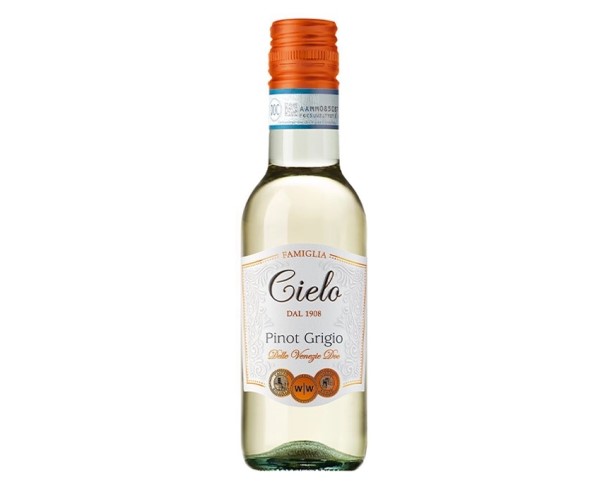 Вино ЧЕЛО Э ТЕРРА Пино Гриджио белое полусухое 12% 187мл / интернет-магазин напитков Лоза в Улан-Удэ