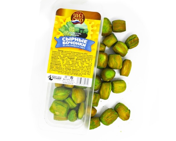 Сырный бочонок ЧИЗБИР Васаби 50г / интернет-магазин напитков Лоза в Улан-Удэ