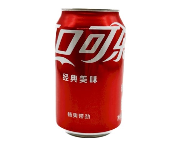 Вода газ. КОКА КОЛА 330мл ж/б Китай / интернет-магазин напитков Лоза в Улан-Удэ