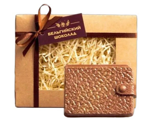 Шок фигура ВЕК ШОКОЛАДА Кошелек 80г / интернет-магазин напитков Лоза в Улан-Удэ