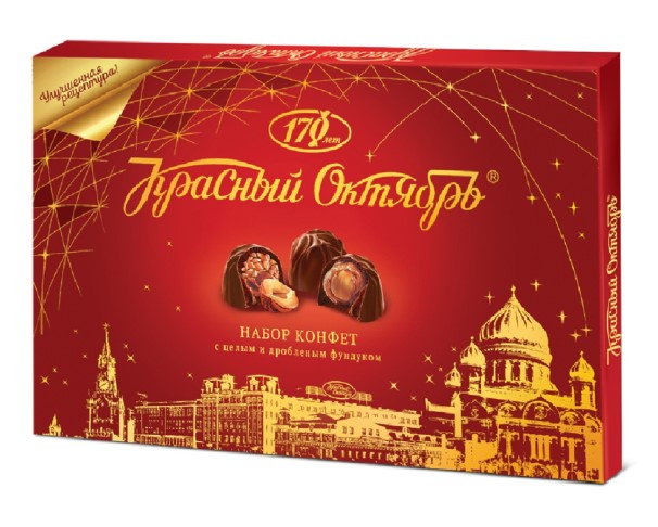 Конфеты КРАСНЫЙ ОКТЯБРЬ Ассорти 185г / интернет-магазин напитков Лоза в Улан-Удэ