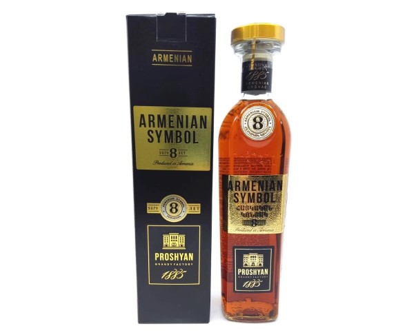 Коньяк АРМЯНСКИЙ СИМВОЛ КВВК 8 лет 40% 500мл п/у / интернет-магазин напитков Лоза в Улан-Удэ