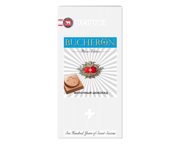 Шоколад BUCHERON Blanc Edition молочный 85г / интернет-магазин напитков Лоза в Улан-Удэ