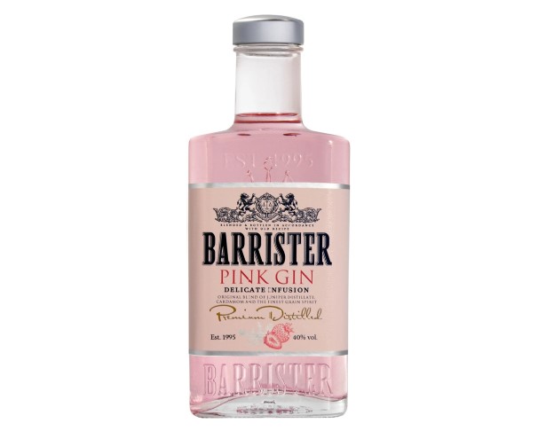 Джин БАРРИСТЕР Пинк 40% 375мл / интернет-магазин напитков Лоза в Улан-Удэ