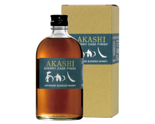 Виски АКАШИ Шерри Каск Финиш купаж. 40% 500мл п/у / интернет-магазин напитков Лоза в Улан-Удэ