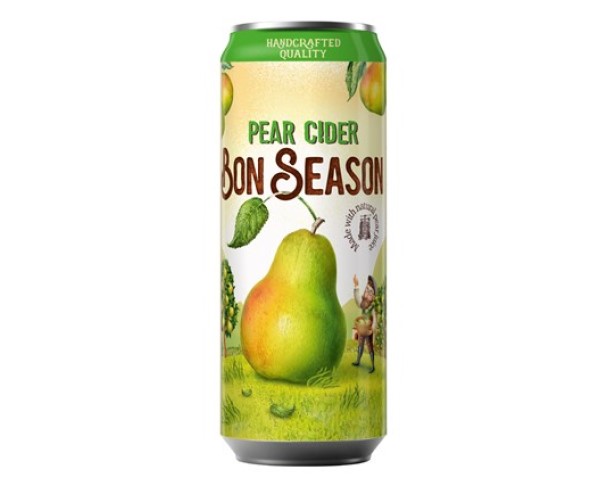 Сидр БОН СЕЗОН Груша 4,5% 430мл ж/б / интернет-магазин напитков Лоза в Улан-Удэ