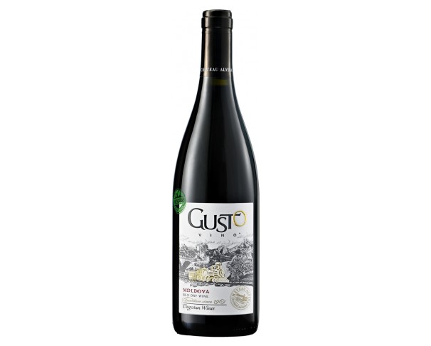 Вино России ГУСТО Молдова красное сухое 10-12% 750мл / интернет-магазин напитков Лоза в Улан-Удэ