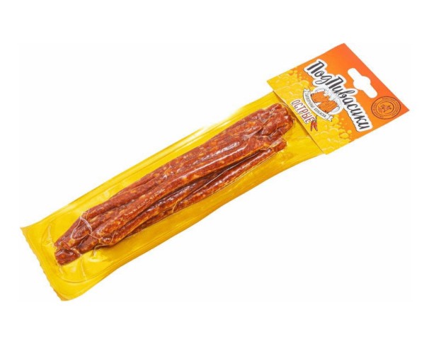 Колбаски СПК ПодПивасики с горчицей с/к 100г / интернет-магазин напитков Лоза в Улан-Удэ