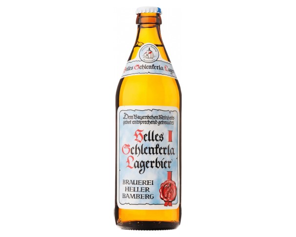 Пиво ШЛЕНКЕРЛА Хеллес лагер копченый 4.3% 500мл ст/б / интернет-магазин напитков Лоза в Улан-Удэ