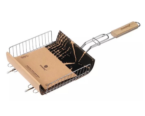 Решетка-гриль Maclay Премиум универсальная глубокая 55*20*20см / интернет-магазин напитков Лоза в Улан-Удэ