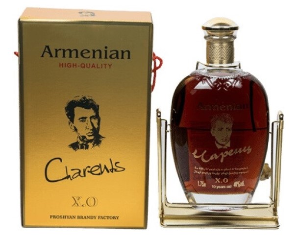 Коньяк ЧАРЕНЦ КС 10 лет армянский 40% 1,75 качели п/у / интернет-магазин напитков Лоза в Улан-Удэ