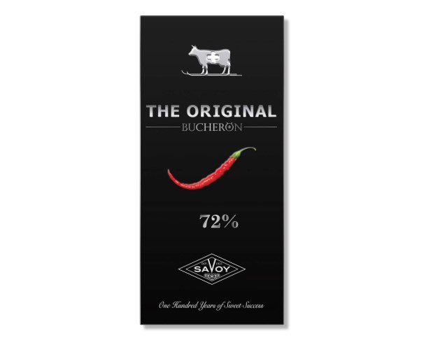 Шоколад Bucheron ORIGINAL Горький шоколад с перцем 90г / интернет-магазин напитков Лоза в Улан-Удэ