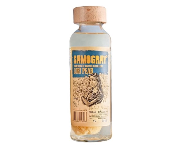 Настойка горькая АМГ Самограй Груша Лори 43% 500мл / интернет-магазин напитков Лоза в Улан-Удэ