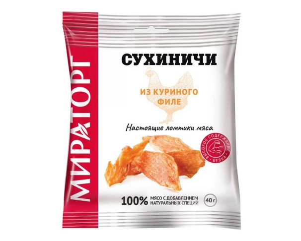 Сухиничи МИРАТОРГ из курицы 40г / интернет-магазин напитков Лоза в Улан-Удэ