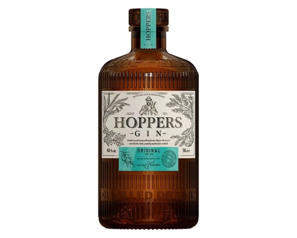 Джин ХОППЕРС Ориджинал Драй сухой 40% 500мл / интернет-магазин напитков Лоза в Улан-Удэ