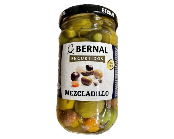 Смесь БЕРНАЛ оливки каперсы овощи 300г ст/б / интернет-магазин напитков Лоза в Улан-Удэ