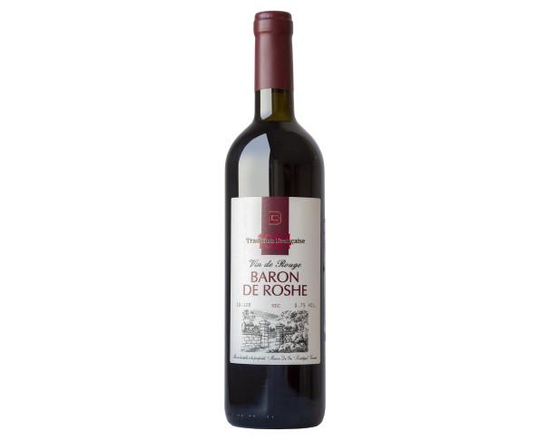 Вино России БАРОН ДЕ РОШ красное сухое 750мл / интернет-магазин напитков Лоза в Улан-Удэ