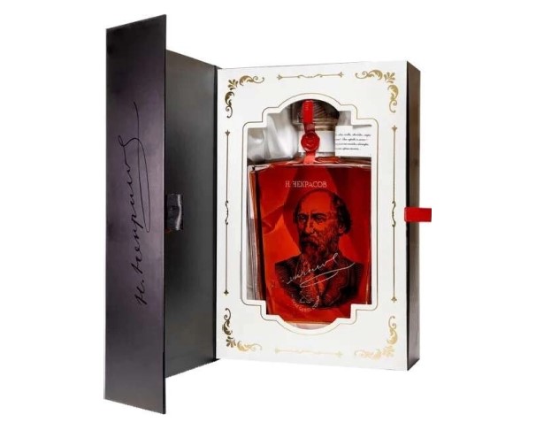 Коньяк России Н. НЕКРАСОВ ОС 25 лет 41% 700мл п/у / интернет-магазин напитков Лоза в Улан-Удэ