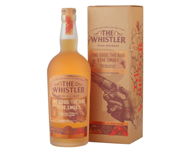 Виски УИСТЛЕР Гуд Бэд энд Смоуки Блендед Молт Айриш солодовый 48% 700мл п/у / интернет-магазин напитков Лоза в Улан-Удэ