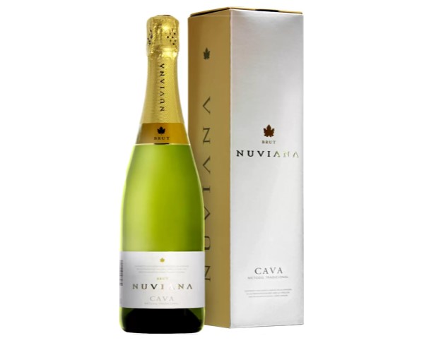 Вино игристое НУВИАНА Кава Брют белое брют выдерж. 11,5% 750мл п/у / интернет-магазин напитков Лоза в Улан-Удэ