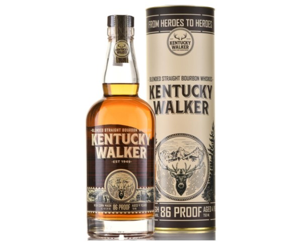 Бурбон КЕНТУКИ ВОЛКЕР 43% 750мл туба / интернет-магазин напитков Лоза в Улан-Удэ