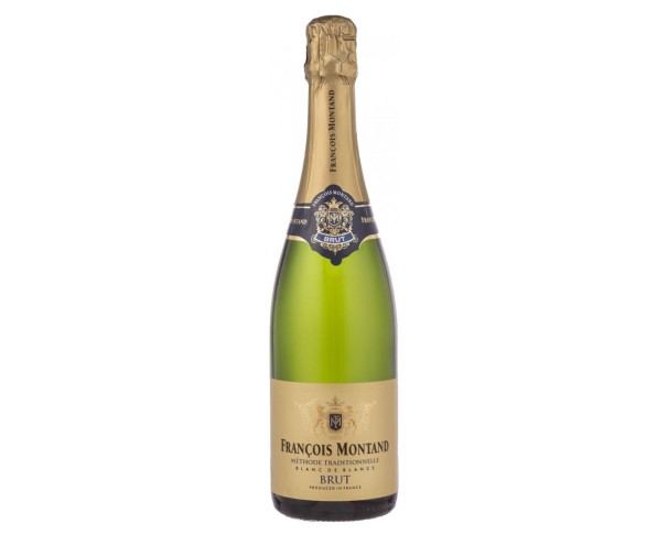 Вино игристое ФРАНСУА МОНТАН Блан де Блан белое брют выдерж. 11,5% 750мл / интернет-магазин напитков Лоза в Улан-Удэ