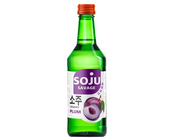 Аперитив СОДЖУ Савэч Слива 18,2% 375мл (СТМ) / интернет-магазин напитков Лоза в Улан-Удэ