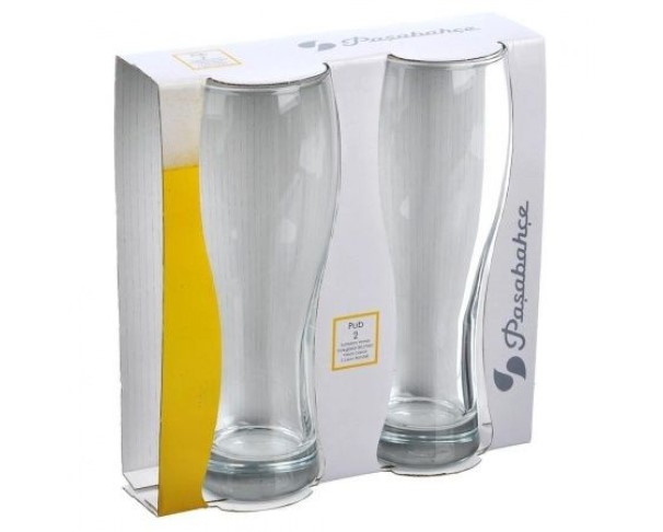 Набор стаканов Pasabahche Pub для пива 500мл 2шт / интернет-магазин напитков Лоза в Улан-Удэ