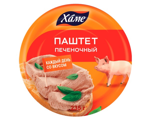 Паштет HAME Люкс печеночный 100г / интернет-магазин напитков Лоза в Улан-Удэ