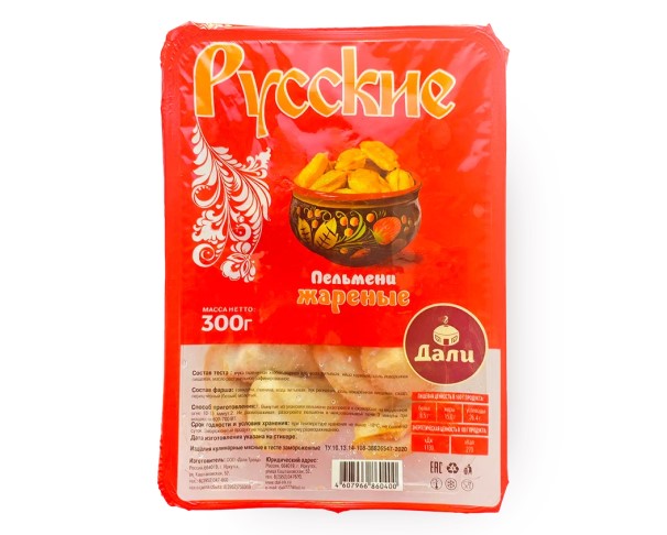 Пельмени ДАЛИ Русские жареные 300г / интернет-магазин напитков Лоза в Улан-Удэ