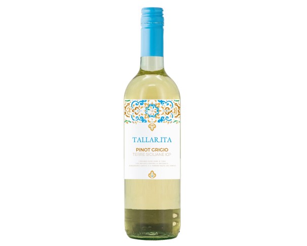 Вино ТАЛЛАРИТА Пино Гриджио Терре Сицилиане белое сухое 12,5% 750мл / интернет-магазин напитков Лоза в Улан-Удэ