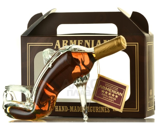 Коньяк ПЯТЬ ЗВЕЗД 5 лет Туфелька 40% 250мл п/у / интернет-магазин напитков Лоза в Улан-Удэ