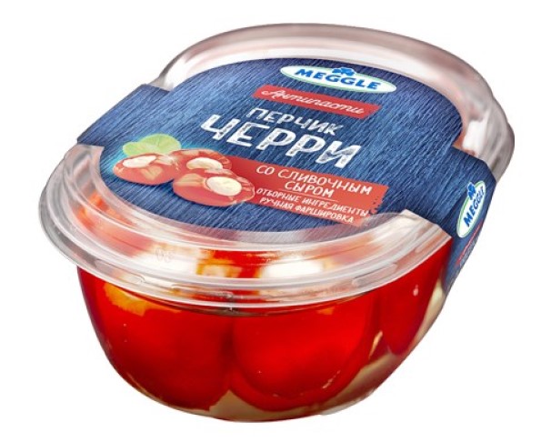 Перчик MEGGLE со сливочным сыром 210г / интернет-магазин напитков Лоза в Улан-Удэ