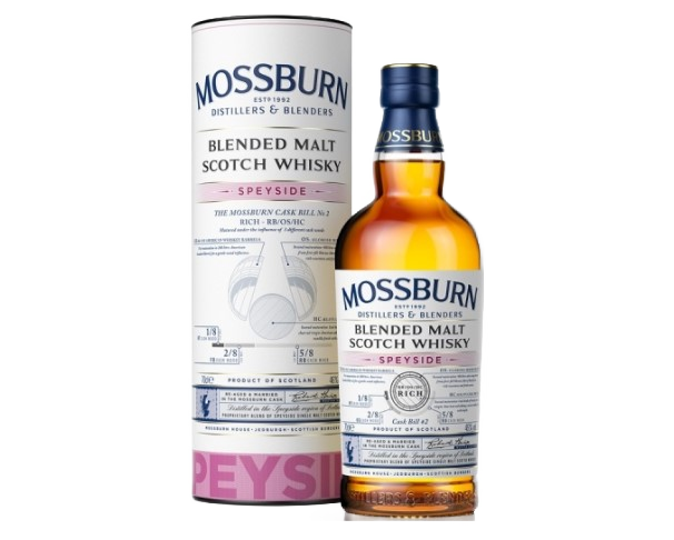 Виски МОССБЕРН Блендед Молт Скотч Виски Спейсад солодовый 46% 700мл п/у / интернет-магазин напитков Лоза в Улан-Удэ