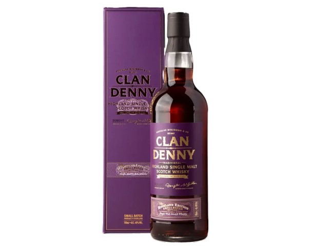 Виски КЛАН ДЕННИ Хайленд Эдишн односолодовый 40% 700мл п/у / интернет-магазин напитков Лоза в Улан-Удэ