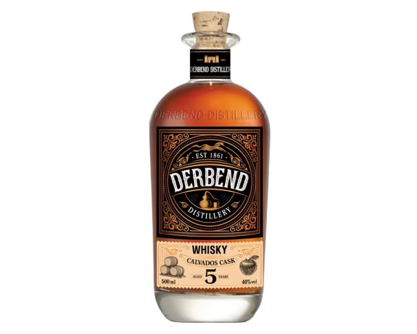 Виски ДЕРБЕНД Дистиллери Кальвадос Каск 40% 500мл / интернет-магазин напитков Лоза в Улан-Удэ