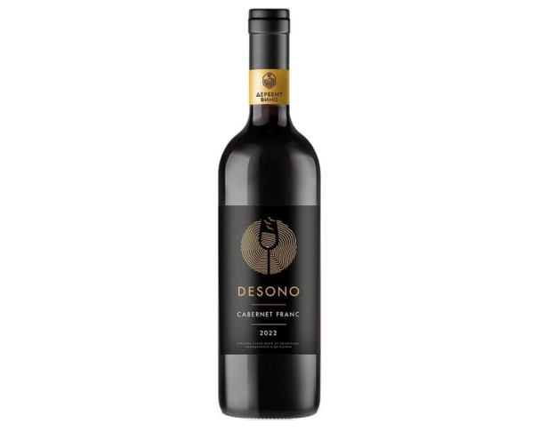 Вино России ДЭСОНО Каберне Фран красное сухое 12,5% 750мл  / интернет-магазин напитков Лоза в Улан-Удэ