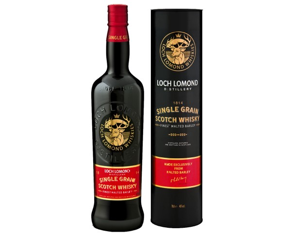 Виски ЛОХ ЛОМОНД Сингл Грэйн зерновой 46% 700мл туба / интернет-магазин напитков Лоза в Улан-Удэ