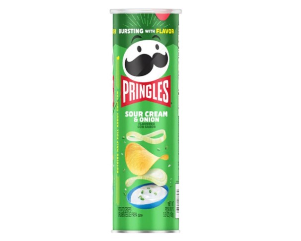 Чипсы ПРИНГЛС Сметана лук 110 г / интернет-магазин напитков Лоза в Улан-Удэ