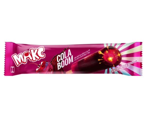 Фруктовый лед ИНМАРКО МАКС кола/вишня/взрывная карамель 60г / интернет-магазин напитков Лоза в Улан-Удэ