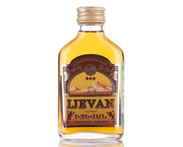 Коньяк ИДЖЕВАН 5 лет 40% 100мл фляжка / интернет-магазин напитков Лоза в Улан-Удэ