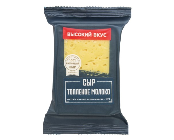 Сыр ВЫСОКИЙ ВКУС Топленое молоко 180г БЗМЖ / интернет-магазин напитков Лоза в Улан-Удэ