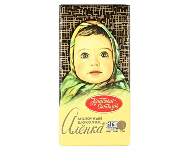 Шоколад АЛЕНКА молочный 75г / интернет-магазин напитков Лоза в Улан-Удэ