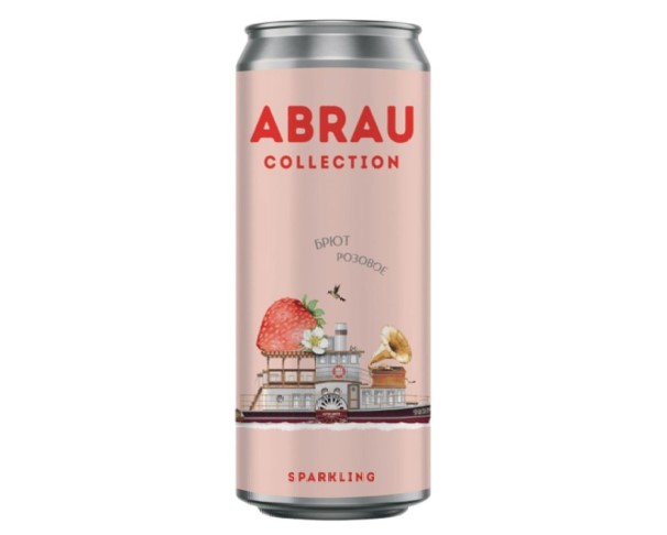 Вино игристое России АБРАУ Коллекшен розовое брют 12% 250мл ж/б / интернет-магазин напитков Лоза в Улан-Удэ