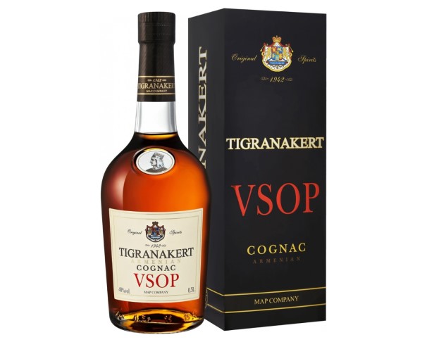 Коньяк ТИГРАНАКЕРТ VSOP 6 лет 40% 500мл п/у / интернет-магазин напитков Лоза в Улан-Удэ
